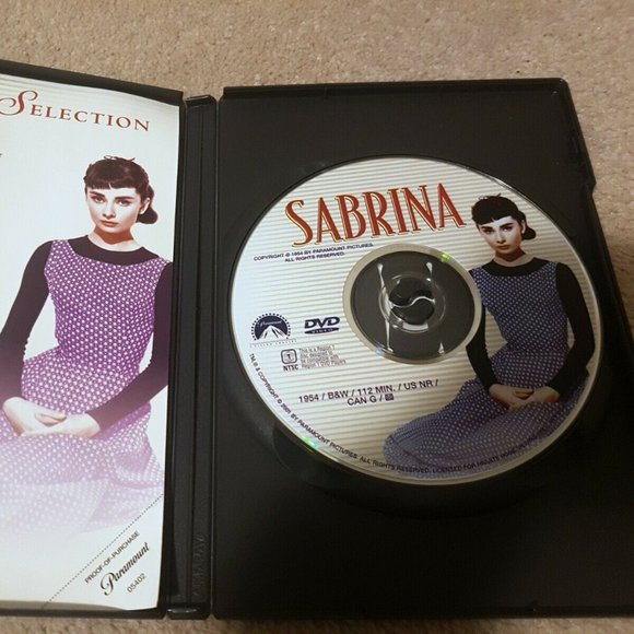 Sabrina Movie 1954 DVD (2001 Commemorative), Audrey Hepburn, Humphrey Bogart - Picture 4 of 4
